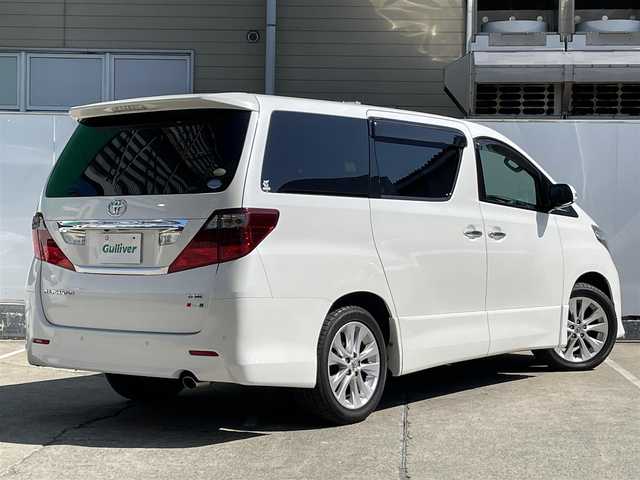 トヨタ アルファード 350S Cパッケージ 青森県 2010(平22)年 4.8万km ホワイトパールクリスタルシャイン 4WD/ワンオーナー/純正メモリナビ/純正フルセグTV/AM/FM/CD/DVD/BT/AUX/寒冷地仕様/フォグランプ/両側パワースライド/電動リアゲート/車外バックカメラ/コーナーセンサー/カーテンエアバッグ/純正フリップダウンモニター/純正アルミ/純正フロアマット/パワーシートD/N/オットマン/電格ミラー/ドアバイザー/冬タイヤ積み込み有/保証書/取扱説明書
