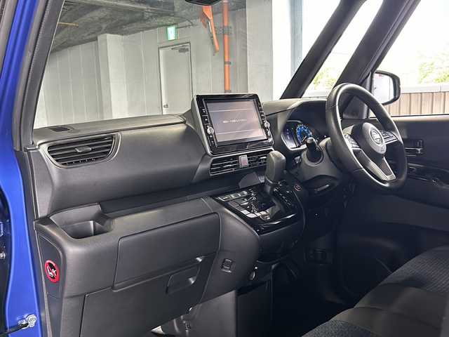 日産 ルークス HWS Gターボ プロパイロットED 大阪府 2020(令2)年 2.8万km アトランティックブルー エンジンスタートボタン/ETC（社外）あり　/全方位カメラ/純正　9インチSDナビ/TV/CD/DVD/SD/Bluetooth接続可能/ハンズフリースライドドア/両側パワースライドドア/電動パーキング/リア送風　サーキュレーター/プロパイロット/エマージェンシーブレーキ/道路標識表示/速度標識表示/ドライブレコーダー/横滑り防止装置/盗難防止装置/コーナーセンサー（前後）/LEDヘッドライト/衝突被害軽減システム/純正アルミホイール/純正フロアマット