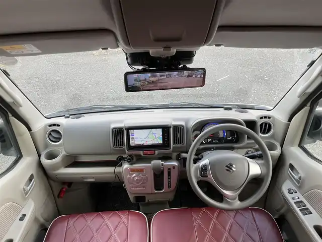 スズキ エブリィ ワゴン PZターボ スペシャル 道央・札幌 2019(令1)年 5.5万km パールホワイト ４WD/純正ナビ/AM/FM/BT/SD/CD/DVD/フルセグ/衝突被害軽減ブレーキ/横滑り防止装置/レーンキープアシスト/クリアランスソナー/両側パワースライドドア/D席シートヒーター/レザー調シートカバー/ステアリングリモコン/デジタルインナーミラー/プッシュスタート/スマートキー/キセノンヘッドライト/オートライト/オートマチックハイビーム/フォグランプ/電動格納ミラー/ヒーテッドドアミラー/ウィンカーミラー/純正フロアマット/ドアバイザー/スペアキー/純正エンジンスターター/社外AW付冬タイヤ積込/165/60/R14/2019年/山5mm