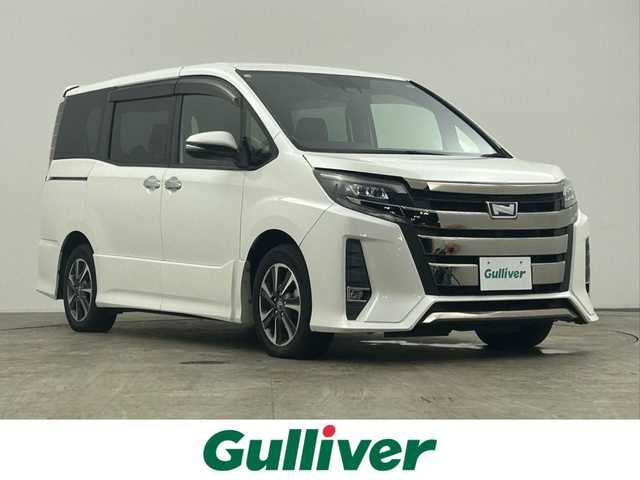 トヨタ ノア Si ダブルバイビー 千葉県 2018(平30)年 5.4万km ホワイトパールクリスタルシャイン トヨタセーフティセンス/・プリクラッシュセーフティ/・レーンディパーチャーアラート/・先行車発進お知らせ/・オートハイビーム/社外7インチメモリナビ/CD DVD SD BT フルセグ/バックカメラ/両側パワースライドドア/クルーズコントロール/LEDオートライト/ハーフレザー/純正16インチアルミホイール/純正フロアマット/ドアバイザー/プッシュスタート/スマートキー/ETC