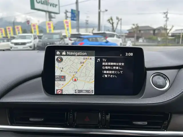 マツダ マツダ６セダン 25S Lパッケージ 愛媛県 2020(令2)年 3.5万km ジェットブラックマイカ 純正8型ナビ/全周囲カメラ/BOSEサウンドシステム＋11スピーカー/茶色レザーシート/全席シートヒーター/前席シートベンチレーション/前席パワーシート/運転席シートメモリー機能/ブラインドスポットモニター/追従機能付クルーズコントロール/ドライバーアテンションアラート/ヒル・ローンチ・アシスト/車線逸脱警報システム/AT誤発進抑制制御(前進/後退)/自動防眩ルームミラー/電動リアウインドウサンシェイド/本革巻ステアリング/ステアリングヒーター/電格ミラー/電動パーキングブレーキ/AutoHold機能/パドルシフト/現状サマー(純正ＡＷ)(235/40/R19)