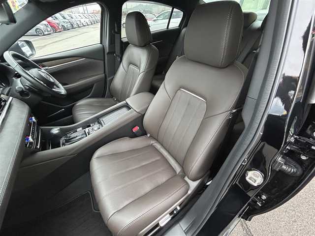 マツダ マツダ６セダン 25S Lパッケージ 愛媛県 2020(令2)年 3.5万km ジェットブラックマイカ 純正8型ナビ/全周囲カメラ/BOSEサウンドシステム＋11スピーカー/茶色レザーシート/全席シートヒーター/前席シートベンチレーション/前席パワーシート/運転席シートメモリー機能/ブラインドスポットモニター/追従機能付クルーズコントロール/ドライバーアテンションアラート/ヒル・ローンチ・アシスト/車線逸脱警報システム/AT誤発進抑制制御(前進/後退)/自動防眩ルームミラー/電動リアウインドウサンシェイド/本革巻ステアリング/ステアリングヒーター/電格ミラー/電動パーキングブレーキ/AutoHold機能/パドルシフト/現状サマー(純正ＡＷ)(235/40/R19)