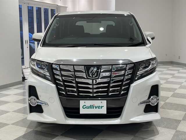 トヨタ アルファード S Aパッケージ 福井県 2015(平27)年 8.1万km ホワイトパールクリスタルシャイン 純正SDナビ/フルセグTV/BT/DVD/CD/SD/バックカメラ/フリップダウンモニター/ビルトインETC/前後ドライブレコーダー/クルーズコントロール/コーナーセンサー/両側パワースライドドア/デジタルインナーミラー/MTモード付AT/ウッドコンビステアリング/オートライト/LEDヘッドライト/純正18インチアルミホイール/プッシュスタート/スマートキー×2