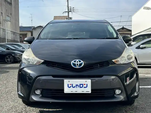 トヨタ プリウス α S 京都府 2015(平27)年 12.6万km アティチュードブラックマイカ (株)IDOMが運営する【じしゃロン伏見店】の自社ローン対象車両になります。こちらは現金ご利用時の価格です。自社ローンご希望の方は別途その旨お申付け下さい。/社外ナビ/ETC/DTV/BT/DVD/CD/プッシュスタート/ドアバイザー