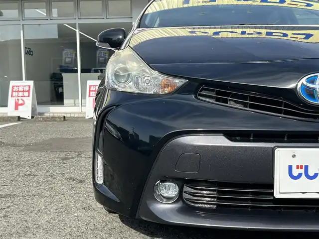 トヨタ プリウス α S 京都府 2015(平27)年 12.6万km アティチュードブラックマイカ (株)IDOMが運営する【じしゃロン伏見店】の自社ローン対象車両になります。こちらは現金ご利用時の価格です。自社ローンご希望の方は別途その旨お申付け下さい。/社外ナビ/ETC/DTV/BT/DVD/CD/プッシュスタート/ドアバイザー