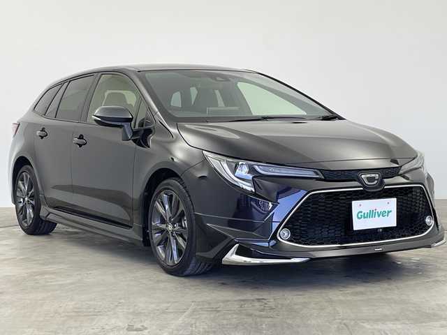 トヨタ カローラツーリング ダブルバイビー 群馬県 2020(令2)年 0.7万km スパークリングブラックパールクリスタルシャイン モデリスタエアロ　純正９型ナビ　バックカメラ　ＥＴＣ　純正ドラレコ　ハーフレザーシート　アダプティブクルーズコントロール　衝突被害軽減ブレーキ　レーンアシスト　クリアランスソナー　LED　禁煙車