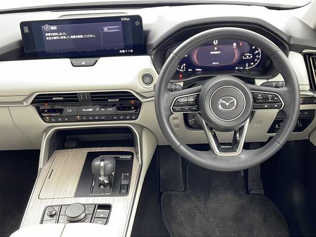 マツダ ＣＸ－６０ 25S エクスクルーシブモード 鹿児島県 2023(令5)年 0.6万km ロジウムホワイトプレミアムメタリック 純正12.3インチナビ/(BT/USB/HDMI)/フルセグTV/全周囲カメラ/BOSEスピーカー/ETC/サンルーフ/衝突軽減ブレーキ/レーダークルーズコントロール/コーナーセンサー/ブラインドスポットモニター/レザーシート/前席パワーシート/全席シートヒーター/前席エアーシート/パワーバックドア/ステアリングヒーター/ステアリングリモコン/革巻きステアリング/LEDヘッドライト/オートライト/オートハイビーム/電動パーキングブレーキ/オートホールド/スマートキー/電動格納ミラー/純正フロアマット/純正アルミ20インチ