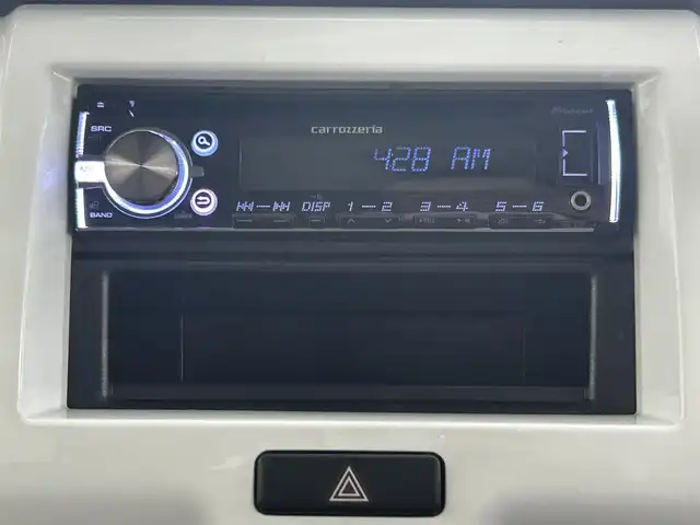 スズキ ハスラー A 大分県 2017(平29)年 8.6万km クリスタルホワイトP 社外オーディオ(DEH-5100)/CD/USB/AUX/社外ETC/フロアマット/リモコンキー