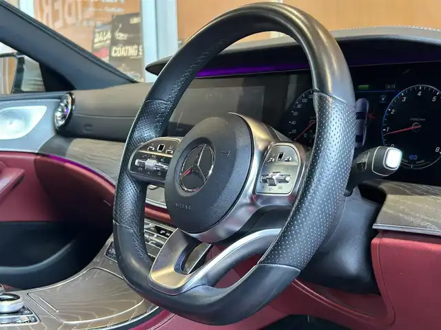 メルセデス・ベンツ ＣＬＳ４５０ 4マチック スポーツ 宮城県 2018(平30)年 7.2万km イリジウムシルバー ワンオーナー/エクスクルーシブパッケージ/レーダーセーフティパッケージ/ガラススライディングルーフ/Burmesterサウンドシステム/ヘッドアップディスプレイ/COMANDシステムナビゲーションシステム/フルセグTV/360°カメラシステム/ベンガルレッド/ブラックナッパレザーシート/シートベンチレーション/シートヒーター/メモリ機能付きパワーシート /マルチビームLEDヘッドライト/オートマチックハイビーム/キーレスゴー /パワートランクリッド/19インチAW