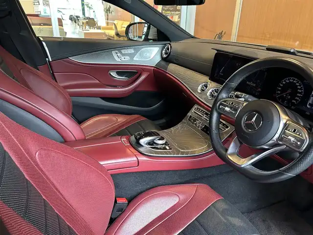 メルセデス・ベンツ ＣＬＳ４５０ 4マチック スポーツ 宮城県 2018(平30)年 7.2万km イリジウムシルバー ワンオーナー/エクスクルーシブパッケージ/レーダーセーフティパッケージ/ガラススライディングルーフ/Burmesterサウンドシステム/ヘッドアップディスプレイ/COMANDシステムナビゲーションシステム/フルセグTV/360°カメラシステム/ベンガルレッド/ブラックナッパレザーシート/シートベンチレーション/シートヒーター/メモリ機能付きパワーシート /マルチビームLEDヘッドライト/オートマチックハイビーム/キーレスゴー /パワートランクリッド/19インチAW