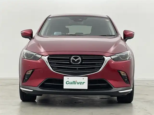 マツダ ＣＸ－３ 20SプロアクティブSパッケージ 群馬県 2019(平31)年 2.4万km ソウルレッドクリスタルM 360°ビュー・モニター＋フロントパーキングセンサー/CD/DVDプレイヤー＋地上デジタルTVチューナー(フルセグ)/＝＝＝＝＝＝/純正7型ナビ/(AM/FM/Bluetooth/フルセグTV/CD/DVD/SD//USB1・2/AUX/AppleCarPlay/AndroidAuto)/ブラインドスポットモニタリング/クルーズコントロール/パドルシフト/ヘッドアップディスプレイ/ビルトインETC/運転席側パワーシート(ポジションメモリ付)/前席シートヒーター/ステアリングヒーター/電動パーキングブレーキ/オートブレーキホールド/プッシュスタート/スマートキー/スペアキー有