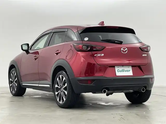 マツダ ＣＸ－３ 20SプロアクティブSパッケージ 群馬県 2019(平31)年 2.4万km ソウルレッドクリスタルM 360°ビュー・モニター＋フロントパーキングセンサー/CD/DVDプレイヤー＋地上デジタルTVチューナー(フルセグ)/＝＝＝＝＝＝/純正7型ナビ/(AM/FM/Bluetooth/フルセグTV/CD/DVD/SD//USB1・2/AUX/AppleCarPlay/AndroidAuto)/ブラインドスポットモニタリング/クルーズコントロール/パドルシフト/ヘッドアップディスプレイ/ビルトインETC/運転席側パワーシート(ポジションメモリ付)/前席シートヒーター/ステアリングヒーター/電動パーキングブレーキ/オートブレーキホールド/プッシュスタート/スマートキー/スペアキー有