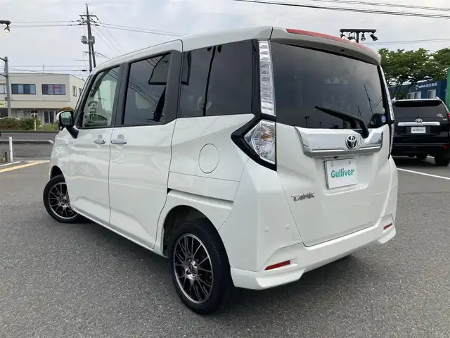 トヨタ タンク G コージーエディション 鳥取県 2020(令2)年 5.1万km パールホワイトⅢ ワンオーナー/純正9型ナビ/フルセグ/DVD/CD/BT/USB/HDMI/バックカメラ・ETC/スマートアシスト/レーンキープアシスト/クルーズコントロール/両側パワースライドドア/ドライブレコーダー（前方）/前席シートヒーター/LEDヘットライト/フォグライト/社外15インチアルミホイール/プッシュエンジンスタート/アイドリングストップ/スタットレスセット積み込/（タイヤ溝6部山）