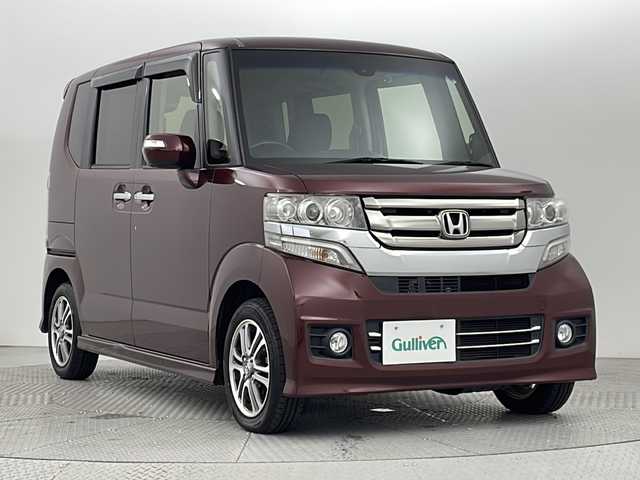 ホンダ Ｎ ＢＯＸ カスタム G Lパッケージ 新潟県 2016(平28)年 2.3万km プレミアムディープロッソパール ワンオーナー/社外CD/USB/両側パワースライドドア/スマートキー/純正アルミ１４インチ/キセノンヘッドライト/オートライト/フォグランプ/衝突被害軽減ブレーキ/電動格納式ミラー/オートリトライトミラー/プッシュスタート/社外ドライブレコーダー/　DRV-350