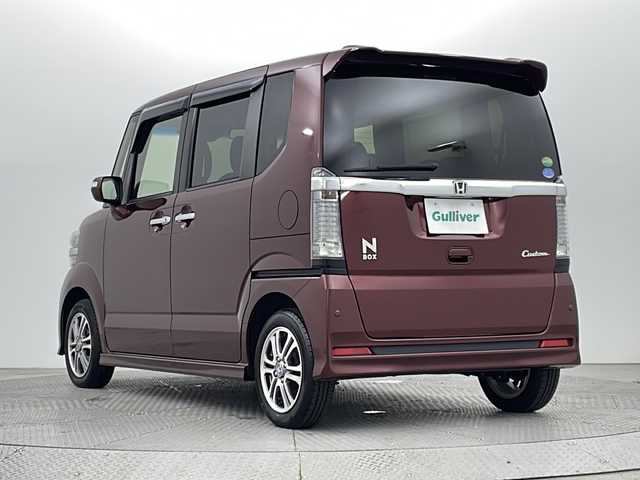 ホンダ Ｎ ＢＯＸ カスタム G Lパッケージ 新潟県 2016(平28)年 2.3万km プレミアムディープロッソパール ワンオーナー/社外CD/USB/両側パワースライドドア/スマートキー/純正アルミ１４インチ/キセノンヘッドライト/オートライト/フォグランプ/衝突被害軽減ブレーキ/電動格納式ミラー/オートリトライトミラー/プッシュスタート/社外ドライブレコーダー/　DRV-350