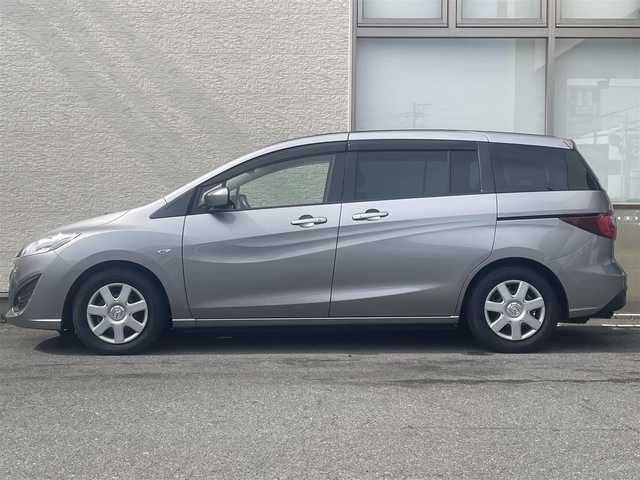 マツダ プレマシー 20S スカイアクティブ 大阪府 2015(平27)年 2.5万km アルミニウムメタリック 純正7インチSDナビ/(フルセグTV/BT/CD/DVD)/バックカメラ/両側パワースライドドア/アイドリングストップ/盗難防止装置/キセノンヘッドライト/オートライト/電格格納ミラー/純正ホイールキャップ/純正フロアマット/ドライブレコーダー/ＥＴＣ/保証書/スマートキー