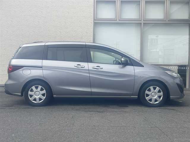 マツダ プレマシー 20S スカイアクティブ 大阪府 2015(平27)年 2.5万km アルミニウムメタリック 純正7インチSDナビ/(フルセグTV/BT/CD/DVD)/バックカメラ/両側パワースライドドア/アイドリングストップ/盗難防止装置/キセノンヘッドライト/オートライト/電格格納ミラー/純正ホイールキャップ/純正フロアマット/ドライブレコーダー/ＥＴＣ/保証書/スマートキー