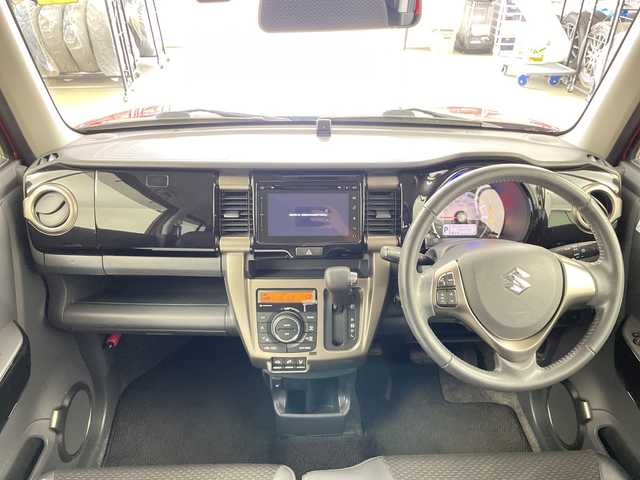 スズキ ハスラー Jスタイル Ⅱ 秋田県 2016(平28)年 3.7万km フェニックスレッドパール/ホワイト2トーンルーフ ４WD/デュアルカメラブレーキサポート/衝突被害軽減ブレーキ/レーンキープアシスト/純正メモリナビ/　　CD/DVD/BT/フルセグ/全方位カメラ/バックカメラ/ビルトインＥＴＣ/前席シートヒーター/ミラーヒーター/HIDヘッドライト/オートライト/社外ドライブレコーダー（前方のみ）/アイドリングストップ/純正フロアマット/純正ドアバイザー/スマートキー/ETC