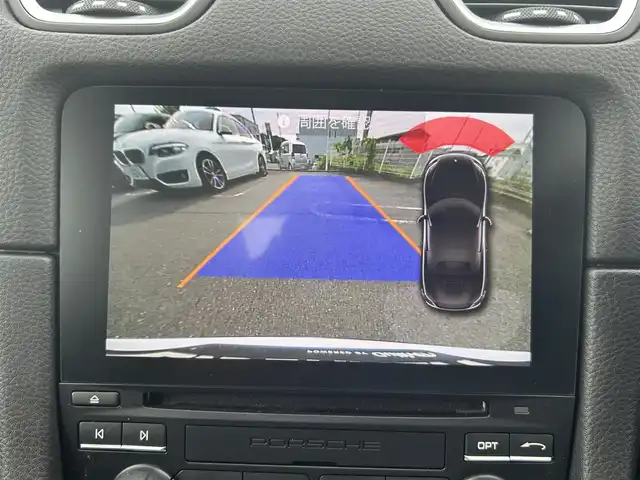 ポルシェ ７１８ボクスター S 茨城県 2017(平29)年 1.5万km ピュアホワイト スポーツエキゾースト/純正ナビ/（AM.FM.CD.BT）/バックカメラ/ETC2.0/ハーフレザーシート/D/N席シートH/HIDヘッドライト/オートライト/Pシフト/純正19インチAW/レッドキャリパー/スペアキー有/保証書/取扱説明書/記録簿5枚有り