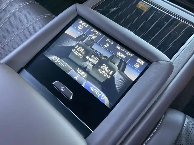 レクサス ＬＳ 500h バージョンL 静岡県 2019(令1)年 7.2万km マンガンラスター Toyota Safety Sense/純正ナビ/　AM FM CD DVD Bluetooth USB AUX/フルセグTV/ビルトインETC2.0/LEDオートヘッドランプ/全席シートヒーター＆シートベンチレーション/レーダークルーズコントロール/デジタルインナーミラー/パワートランクリッド/純正20インチアルミホイール/ヘッドアップディスプレイ/電動リアサンシェード/スマートキー2本＆カードキー1枚/アラウンドビューモニター/ドライブレコーダー/ブラウンレザーシート/全席パワーシート