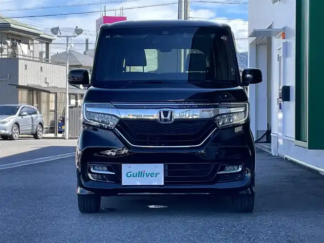 ホンダ Ｎ ＢＯＸ G L ターボ ホンダセンシング 岐阜県 2018(平30)年 3万km クリスタルブラックパール 禁煙車/社外SDナビ/AM/FM/CD/BT/フルセグTV/バックカメラ/衝突軽減ブレーキ/LKA/両側パワースライドドア/レーダークルーズコントロール /ビルトインETC/ハーフレザーシート /スマートキー/プッシュスタート /360°ドライブレコーダー/純正アルミホイール/純正ドアバイザー/純正フロアマット/オートライト/LEDヘッドライト/フォグランプ