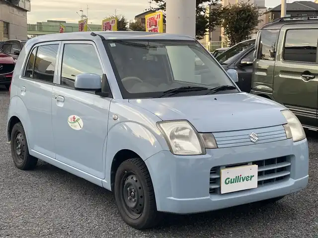 スズキ アルト GⅡ 埼玉県 2009(平21)年 10.9万km エアブルーメタリック 純正ＣＤ/Ｗエアバッグ/リモコンキー/新車保証書/取扱説明書