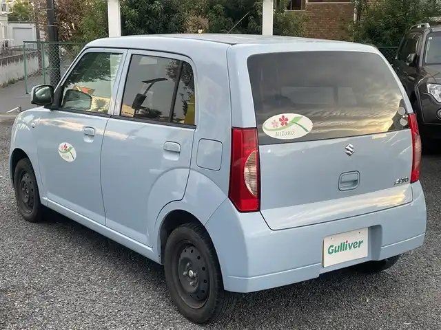 スズキ アルト GⅡ 埼玉県 2009(平21)年 10.9万km エアブルーメタリック 純正ＣＤ/Ｗエアバッグ/リモコンキー/新車保証書/取扱説明書