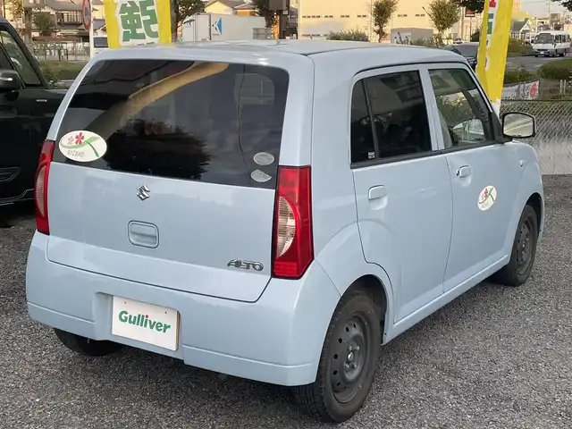 スズキ アルト GⅡ 埼玉県 2009(平21)年 10.9万km エアブルーメタリック 純正ＣＤ/Ｗエアバッグ/リモコンキー/新車保証書/取扱説明書