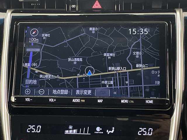 トヨタ ハリアー プレミアム 埼玉県 2019(令1)年 5.3万km ホワイトパールクリスタルシャイン 純正ナビ　/バックカメラ　/クルーズコントロール　/レーンキープアシスト　/衝突軽減ブレーキ　/コーナーセンサー　/パワーバックドア　/先行車発進お知らせ機能　/ＥＴＣ　/前後ドライブレコーダー　/社外アルミスタットレスタイヤ積込/フロアマット/アイドリングストップ/フォグランプ/LEDヘッドライト/ドアバイザー