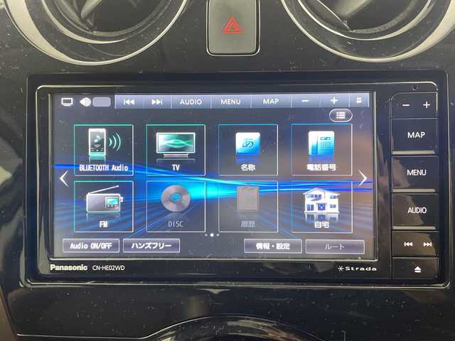 日産 ノート e－パワー メダリスト 福島県 2019(平31)年 1.9万km ブリリアントシルバー /禁煙車//アラウンドビューモニター//デジタルインナーミラー//社外７型ナビ/CD・DVD・BT・MSV・フルセグTV//レーダークルーズコントロール//ハーフレザーシート//オートハイビーム//クリアランスソナー//ステアリングリモコン//ＥＴＣ//ＬＥＤ//前後ドライブレコーダー//エマージェンシーブレーキ//フォグライト//コーナーポール//スペアキー