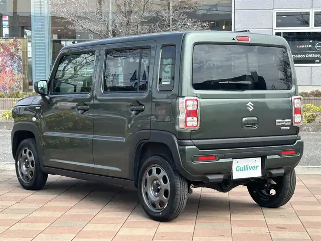 スズキ ハスラー HYBRID G 福島県 2024(令6)年 0.7万km クールカーキPM 4WD/デュアルカメラブレーキサポート/純正メモリナビ/　【フルセグ/CD/DVD/MSV/BT/USB】/ETC/前席シートヒーター/ステアリングスイッチ/レーダークルーズコントロール/レーンキープアシスト/パーキングアシスト/ヒルスタートアシスト/コーナーセンサー/アイドリングストップ/横滑り防止機能/LEDヘッドライト（AUTO機能付き）/　・フォグランプ