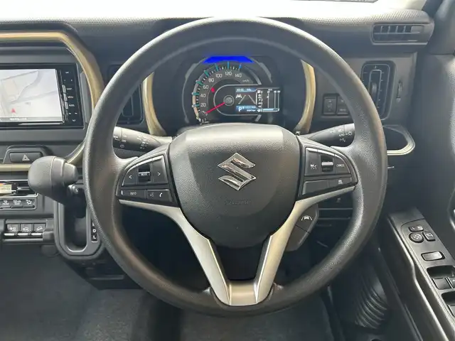 スズキ ハスラー HYBRID G 福島県 2024(令6)年 0.7万km クールカーキPM 4WD/デュアルカメラブレーキサポート/純正メモリナビ/　【フルセグ/CD/DVD/MSV/BT/USB】/ETC/前席シートヒーター/ステアリングスイッチ/レーダークルーズコントロール/レーンキープアシスト/パーキングアシスト/ヒルスタートアシスト/コーナーセンサー/アイドリングストップ/横滑り防止機能/LEDヘッドライト（AUTO機能付き）/　・フォグランプ