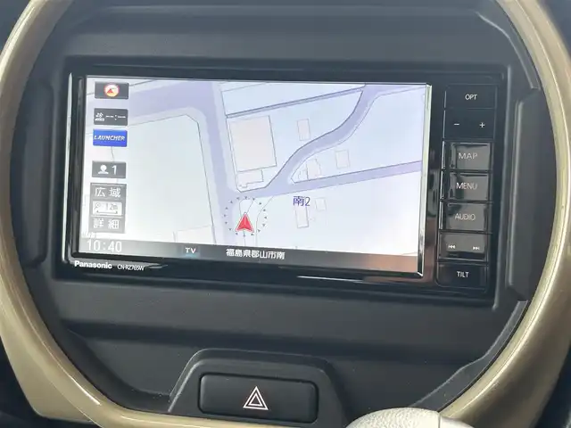 スズキ ハスラー HYBRID G 福島県 2024(令6)年 0.7万km クールカーキPM 4WD/デュアルカメラブレーキサポート/純正メモリナビ/　【フルセグ/CD/DVD/MSV/BT/USB】/ETC/前席シートヒーター/ステアリングスイッチ/レーダークルーズコントロール/レーンキープアシスト/パーキングアシスト/ヒルスタートアシスト/コーナーセンサー/アイドリングストップ/横滑り防止機能/LEDヘッドライト（AUTO機能付き）/　・フォグランプ
