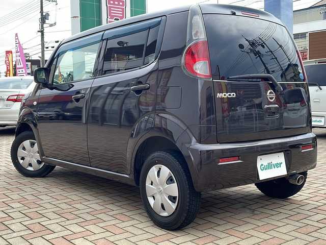 日産 モコ S 鳥取県 2012(平24)年 12.7万km アーバンブラウン 純正キーレス/社外CD/電動格納ミラー/ベンチシート/保証書・取説