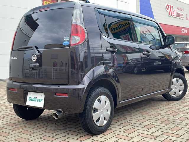日産 モコ S 鳥取県 2012(平24)年 12.7万km アーバンブラウン 純正キーレス/社外CD/電動格納ミラー/ベンチシート/保証書・取説