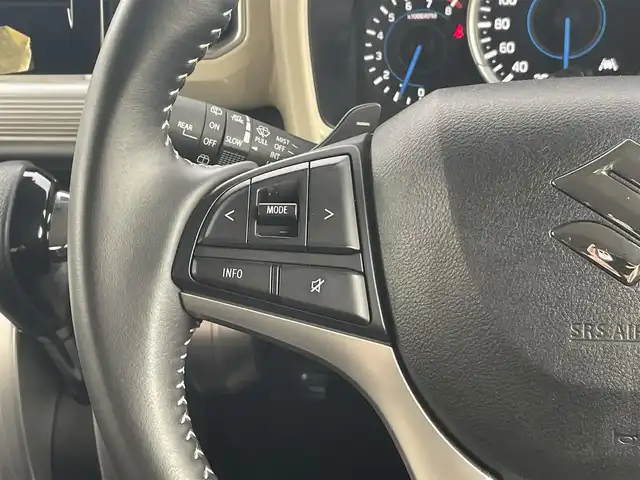スズキ クロスビー HYBRID MZ 東京都 2021(令3)年 1.6万km キャラバンアイボリーパールメタリック/ホワイト 2トーンルーフ 純正ナビ/バックモニター/デュアルカメラブレーキサポート/車線逸脱警報機能/パーキングソナー/シートヒーター/クルーズコントロール/ETC/ドライブレコーダー /横滑り防止措置/アイドリングストップ