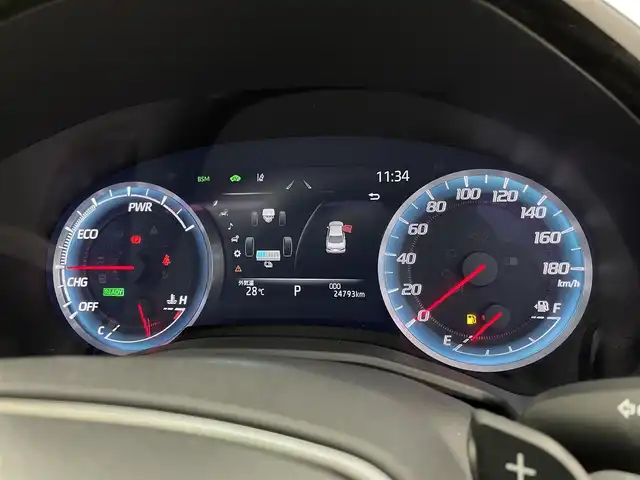 トヨタ クラウン ハイブリッド RS アドバンス Four 宮城県 2019(平31)年 2.5万km プレシャスブラックパール ムーンルーフ　/ＴＲＤエアロ　/４本出マフラー　/ヘッドアップディスプレイ　/アダプティブクルーズコントロール　/ＢＳＭ　/クリアランスソナー/バックモニター/プリクラッシュセーフティ/レーンディパーチャーアラート/オートマチックハイビーム/シートヒーター／ステアリングヒーター/メモリ機能付パワーシート/エンジンスターター　/カードキー付属　/専用スパッタリング塗装１８ＡＷ　/シーケンシャルターンランプ/ドライブレコーダー/ETC2.0