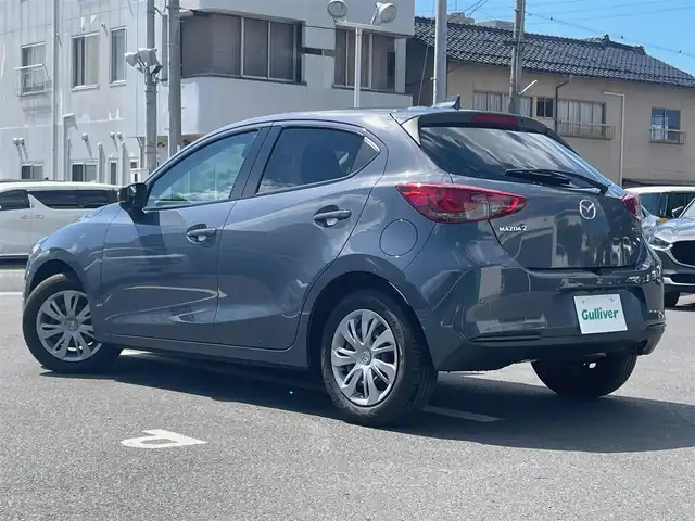 マツダ マツダ２ 15S スマートエディション 島根県 2022(令4)年 0.6万km ポリメタルグレーM 純正ＳＤナビ　/Ｂｌｕｅｔｏｏｔｈ　/バック／全方位カメラ　/衝突軽減ブレーキ　/レーンキープアシスト/アイドリングストップ　/ブラインドスポットモニター　/前後コーナーセンサー　/スマートキー　/プッシュスタート/純正ＬＥＤヘッドライト/社外フロアマット