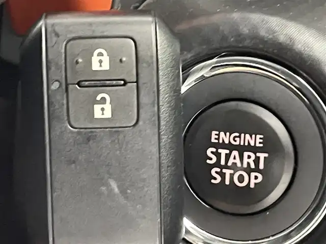 スズキ ハスラー HYBRID G ターボ 熊本県 2020(令2)年 3.6万km バーミリオンオレンジ/ガンメタリック2トーン ワンオーナー　/社外ナビMDV-D407BTW（ＣＤ・ＤＶＤ・フルセグ・ＢＴ・ＳＤ）/前席シートヒーター　/スズキセーフティサポート/・衝突軽減ブレーキデュアルカメラブレーキ/・アダブティブクルーズコントロール/・レーンキープアシスト/・標識認識機能/・踏み間違い防止/・オートマチックハイビーム/横滑り防止/アイドリングストップ/後ろのみコーナーセンサー/パドルシフト/社外フロアマット/オートライト/スマートキー/プッシュスタート/スペアキー1本/保証書/取扱説明書