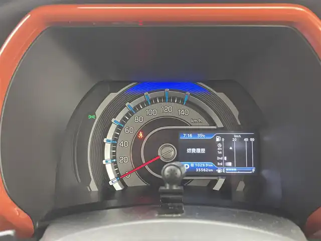 スズキ ハスラー HYBRID G ターボ 熊本県 2020(令2)年 3.6万km バーミリオンオレンジ/ガンメタリック2トーン ワンオーナー　/社外ナビMDV-D407BTW（ＣＤ・ＤＶＤ・フルセグ・ＢＴ・ＳＤ）/前席シートヒーター　/スズキセーフティサポート/・衝突軽減ブレーキデュアルカメラブレーキ/・アダブティブクルーズコントロール/・レーンキープアシスト/・標識認識機能/・踏み間違い防止/・オートマチックハイビーム/横滑り防止/アイドリングストップ/後ろのみコーナーセンサー/パドルシフト/社外フロアマット/オートライト/スマートキー/プッシュスタート/スペアキー1本/保証書/取扱説明書