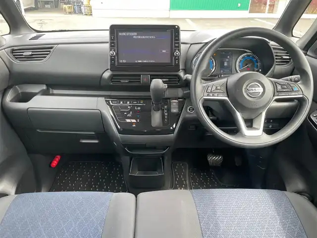日産 ルークス HWS X プロパイロットED 島根県 2021(令3)年 1.6万km フローズンバニラパール 純正9インチＳＤナビ　/フルセグＴＶ　/ＤＶＤ再生　/Ｂｌｕｅｔｏｏｔｈ接続　/全方位／バック／フロント／サイドカメラ　/前方ドライブレコーダー　/ビルトインＥＴＣ　/アダプティブクルーズコントロール/衝突軽減ブレーキ　/アイドリングストップ/レーンキープアシスト/両側パワースライドドア　/後方コーナーセンサー　/オートハイビーム／ライト/純正LEDヘッドライト　/純正14インチアルミホイール/純正フロアマット