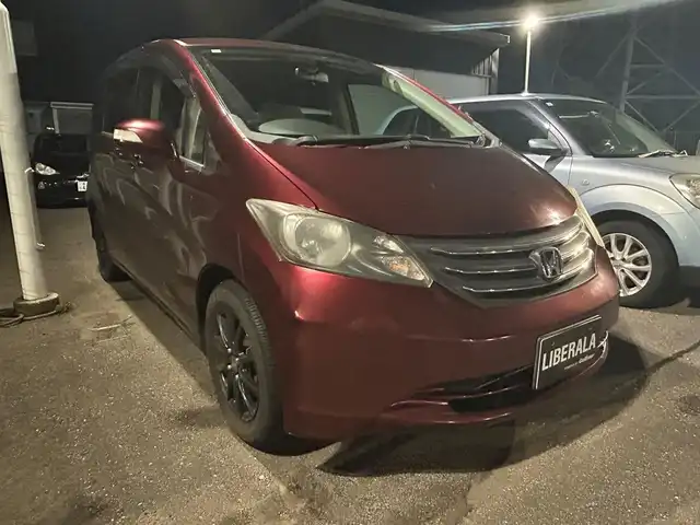 ホンダ フリード G Lパッケージ 富山県 2009(平21)年 17.8万km 赤 【AA出品のためDNクレーム不可】