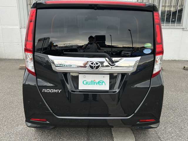 トヨタ ルーミー カスタムG 富山県 2019(平31)年 9.9万km ブラックマイカメタリック スマートキー×２/両側パワースライドドア/リモコンエンジンスターター/純正メモリーナビ(NSZT-W68T)/DVD/MSV/BT/フルセグTV/バックカメラ/ビルトインETC/前後ドラレコ(ZDR016)/衝突安全ブレーキ/オートハイビーム/LEDヘッドライト/フォグ/プッシュスタート/アイドリングストップ/クリアランスソナー/リアロールシェード/シートバックテーブル(D/N)/皮巻きステアリング/ステアリングスイッチ/純正フロアマット/取説・ナビ取説