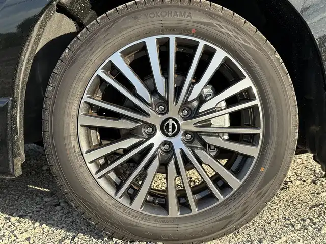 日産 エルグランド 250ハイウェイスターS 兵庫県 2025(令7)年 0.1千km 黒 登録済み未使用車/純正アルミホイール/LEDヘッドライト/オートライト/コーナーセンサー/エマージェンシーブレーキ/ステアリングリモコン/プロパイロット/アラウンドビューモニタ-/BSM/レーダークルコン/レーンキープ/オートハイビーム/両側パワースライドドア/パワーバックドア/ハーフレザーシート/Ｗエアコン