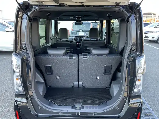 ダイハツ タント カスタム X 東京都 2025(令7)年 0.3万km ブラックマイカメタリック 純正９型スマホ連携ＤＡ＆フルセグ　/・AppleCarPlay/AndroidAuto /・Bluetooth/両側パワースライドア /LEDヘッドライト /ecoIDLE /スマートアシスト　/・衝突回避支援ブレーキ/・衝突警報機能/・ブレーキ制御付誤発進抑制機能/・車線逸脱抑制機能/・ふらつき警報/・標識認識機能/電動パーキングブレーキ　/コーナーセンサー /キーフリーシステム/保証書＆取説