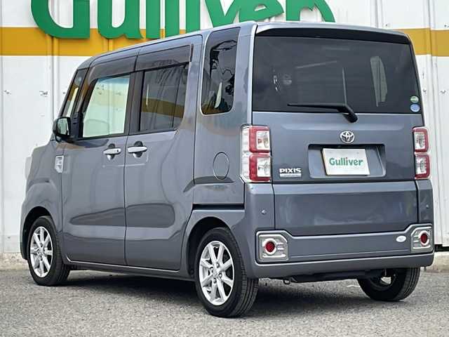 トヨタ ピクシスメガ L SAⅡ 静岡県 2017(平29)年 4.2万km タングステングレーM 外部検査実施済み/純正SDナビ（NSCD-W66）/（ワンセグTV/Bluetooth）/バックカメラ/ETC/両側パワースライドドア/スマートアシストII/・衝突回避支援ブレーキ機能/・誤発進抑制制御機能/・車線逸脱機能/横滑り防止機能/純正14インチアルミホイール/スマートキー/オートライト/純正フロアマット/スペアキー1本/保証書/取扱説明書