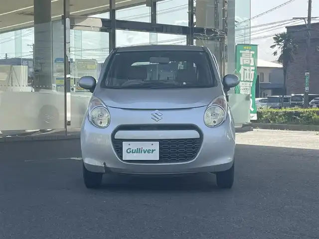 スズキ アルト G 福島県 2011(平23)年 8.6万km シルキーシルバーメタリック 登録時走行距離:85603km/純正オーディオ/　（FM/AM/CD)/純正フロアマット/社外13インチアルミホイール/リモコンキー/パワーウィンドウ/ドアバイザー/ハロゲンヘッドライト