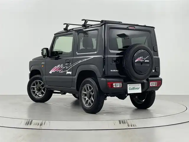 スズキ ジムニー XC 埼玉県 2021(令3)年 1.9万km ブルーイッシュブラックパール3 純正ナビ　CN-RZ866/(Bluetooth/USB/CD/DVD/ipod/AM/FM)/地デジフルセグ/ETC/4WD/クルーズコントロール/車線逸脱警報/アイドリングストップ/ヘッドライトウォッシャー/前席シートヒーター/ステアリングリモコン/プッシュスタート/ルーフキャリア/純正フロアマット/純正16インチアルミホイール
