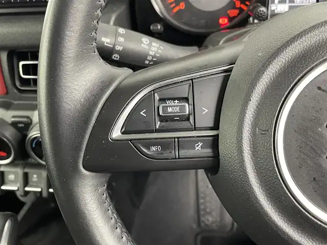スズキ ジムニー XC 埼玉県 2021(令3)年 1.9万km ブルーイッシュブラックパール3 純正ナビ　CN-RZ866/(Bluetooth/USB/CD/DVD/ipod/AM/FM)/地デジフルセグ/ETC/4WD/クルーズコントロール/車線逸脱警報/アイドリングストップ/ヘッドライトウォッシャー/前席シートヒーター/ステアリングリモコン/プッシュスタート/ルーフキャリア/純正フロアマット/純正16インチアルミホイール