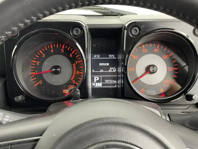 スズキ ジムニー XC 埼玉県 2021(令3)年 1.9万km ブルーイッシュブラックパール3 純正ナビ　CN-RZ866/(Bluetooth/USB/CD/DVD/ipod/AM/FM)/地デジフルセグ/ETC/4WD/クルーズコントロール/車線逸脱警報/アイドリングストップ/ヘッドライトウォッシャー/前席シートヒーター/ステアリングリモコン/プッシュスタート/ルーフキャリア/純正フロアマット/純正16インチアルミホイール